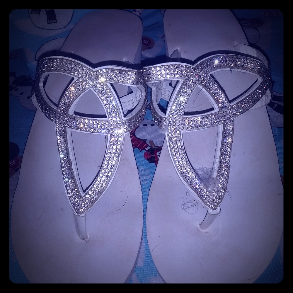 Wedged flip flops